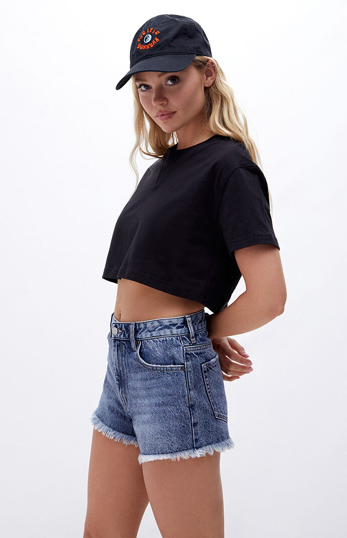 PacSun Eco Dark Blue High Waisted Denim 