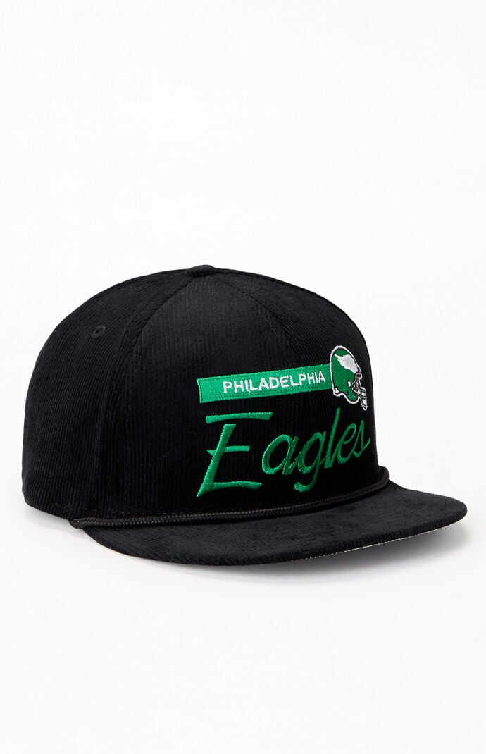 New Era Philadelphia Eagles 9FIFTY Corduroy Rope Trim Snapback Hat