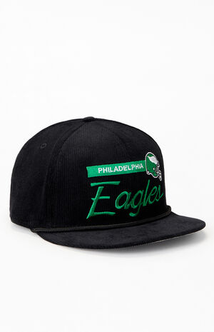 Philadelphia Eagles 9FIFTY Corduroy Rope Trim Snapback Hat image number 1