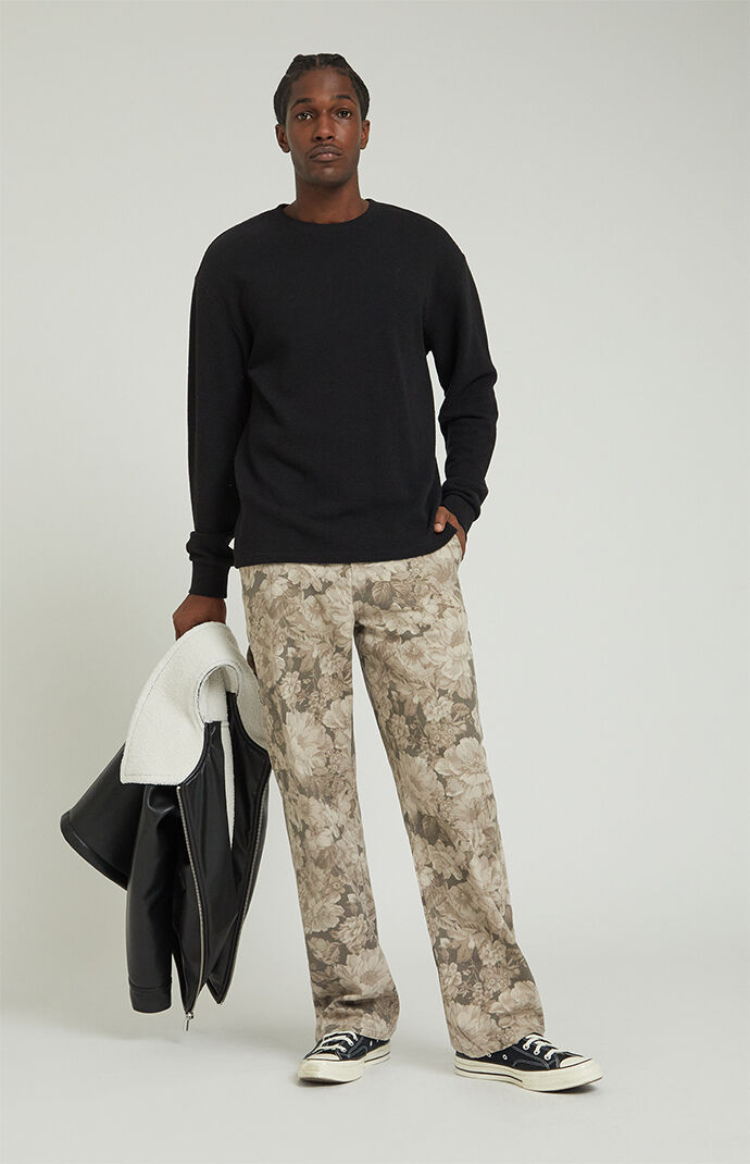 パンツ OHESHIO FLORAL CARPENTER PANTS, CREAM MUSINSA公式 | OHESHIO FLORAL CARPENTER PANTS, CREAM