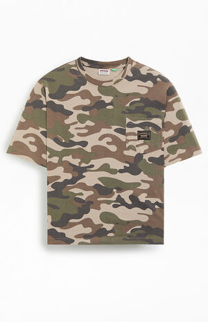 AOP Camo Boxy Pocket T-Shirt image number 1