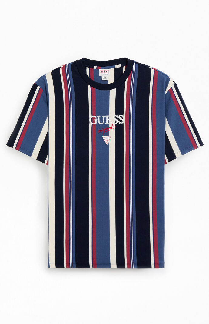 GUESS Originals Vertical Striped T-Shirt | PacSun