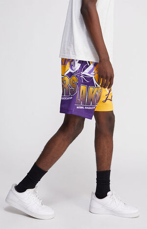 NBA Basketball Shorts - LA Lakers