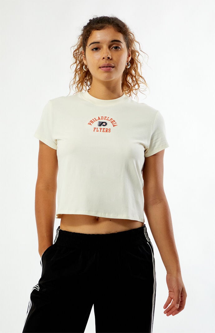 WILD COLLECTIVE x NHL Philadelphia Flyers Embroidered Mini T-Shirt