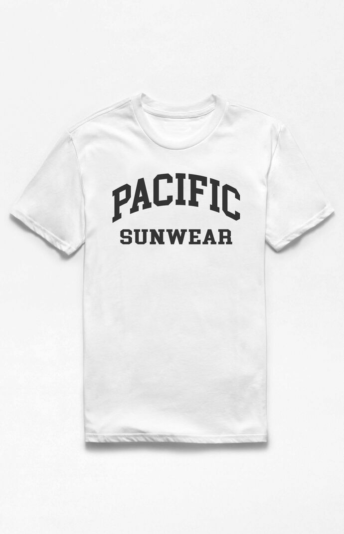 White Collegiate Logo T-Shirt