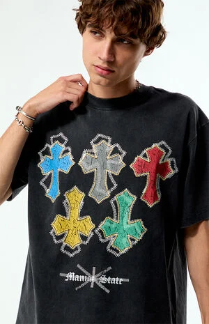 Cross State Cropped T-Shirt image number 2