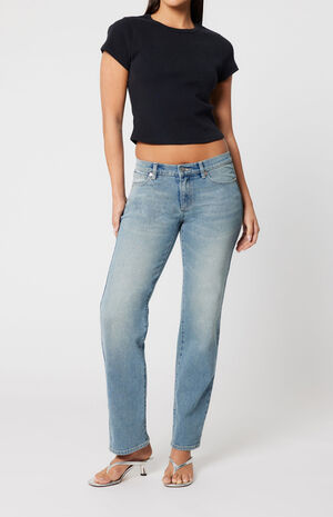 Arina 99 Low Rise Straight Leg Jeans image number 2