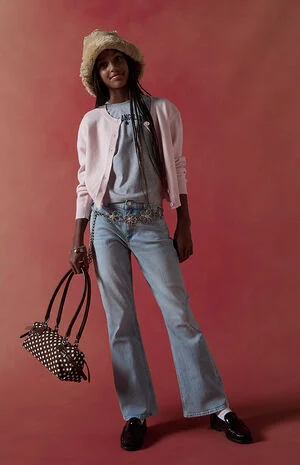 Flare Jeans Light Blue image number 1