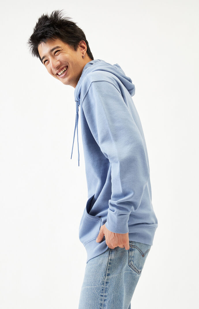 Blue Classic Pullover Hoodie