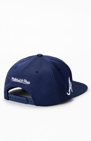 Atlanta Braves Meshed Up Snapback Hat image number 2