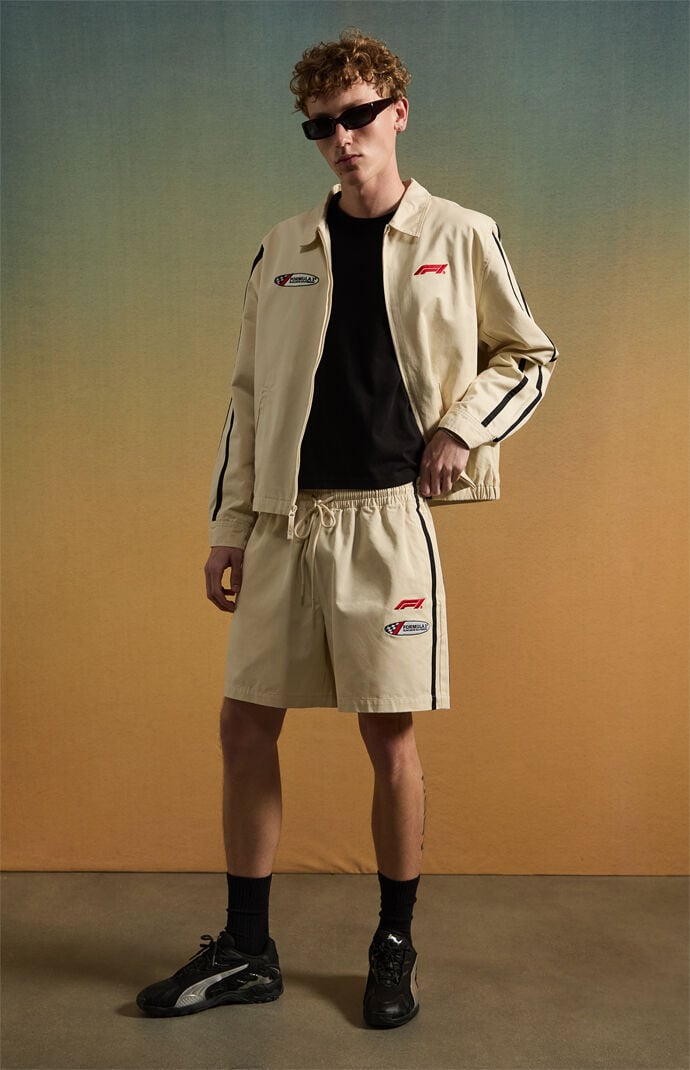 Formula 1 x Pacsun Miami Poplin Shorts