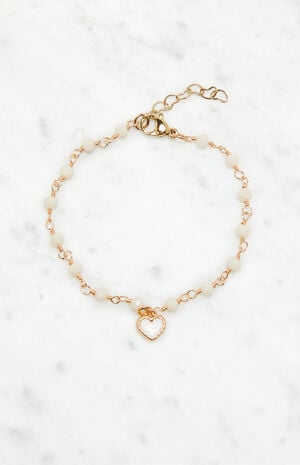 Heart Charm Bracelet image number 1