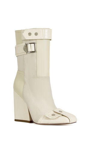 Women's Allona Bone Block Heel Booties image number 2