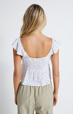 Keyhole Babydoll Top image number 4