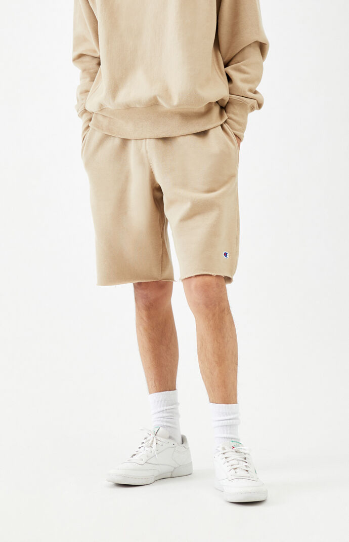 Reverse Weave Cutoff Sweat Shorts