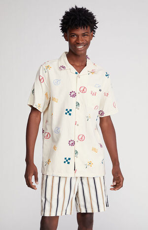 Organic In Our Hands Woven Camp Shirt image number 1