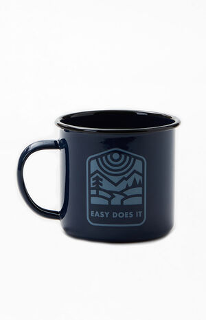 Easy Does It Enamel Mug image number 1