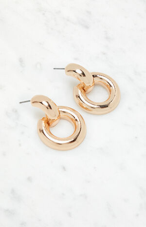 Circle Drop Earrings image number 2