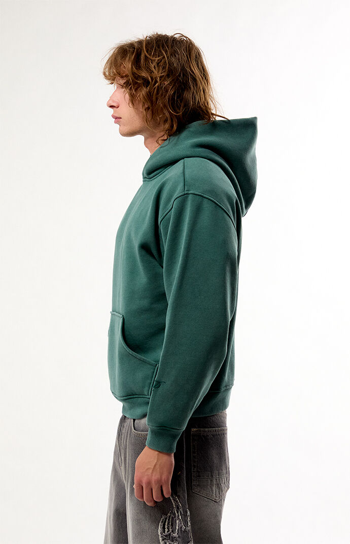 Pacsun Green Snow Wash Hoodie