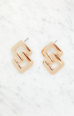 Square Drop Earrings image number 1