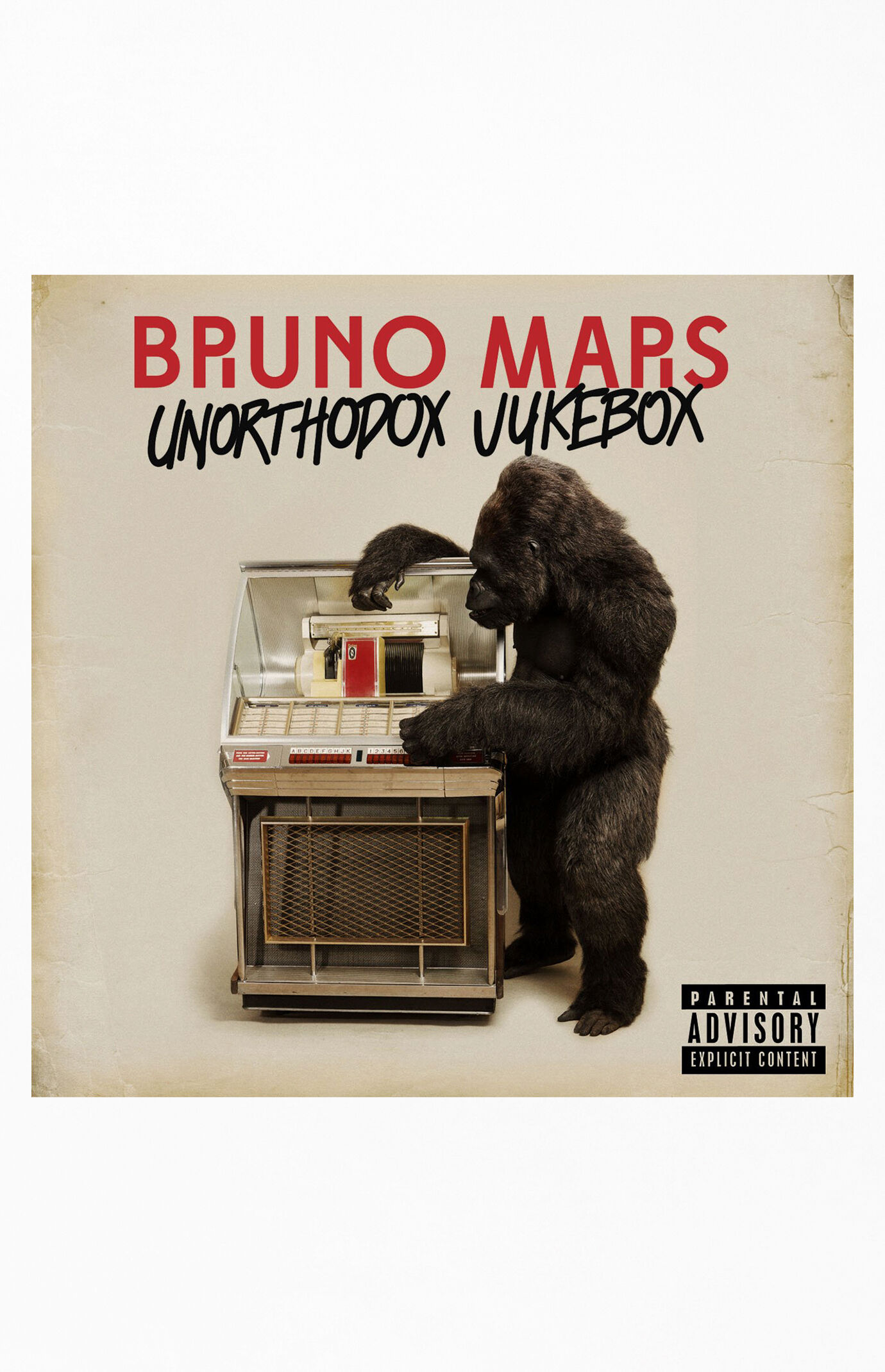  Bruno Mars Unorthodox Jukebox Vinyl Record