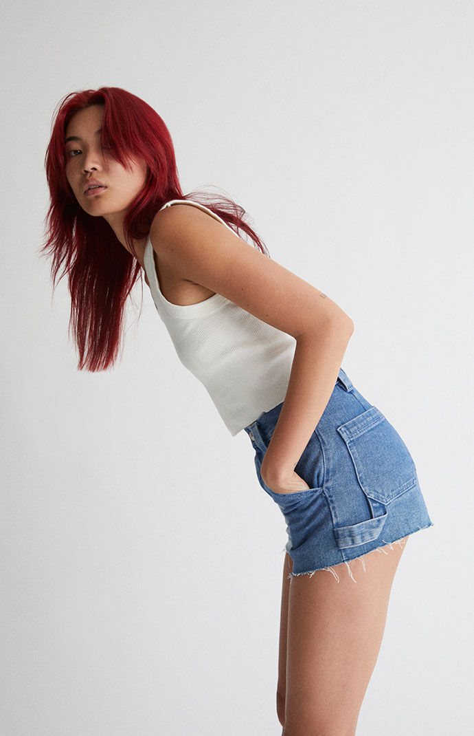 Pacsun two tone shorts sales