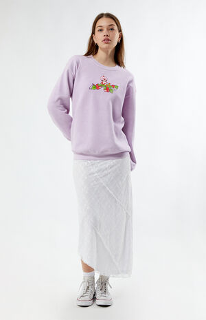 Sitting Berries Crew Neck Sweatshirt image number 4