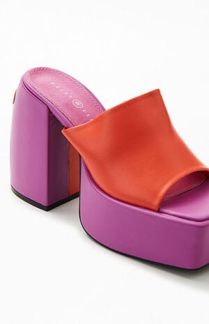 Women's Multicolor Yin & Yang Heels image number 6