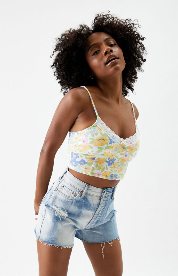 Pacsun two tone shorts sales