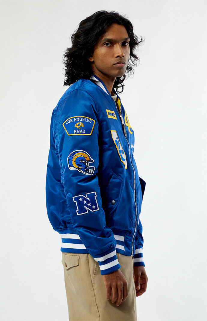 New Era x Alpha Industries LA Rams Bomber Jacket