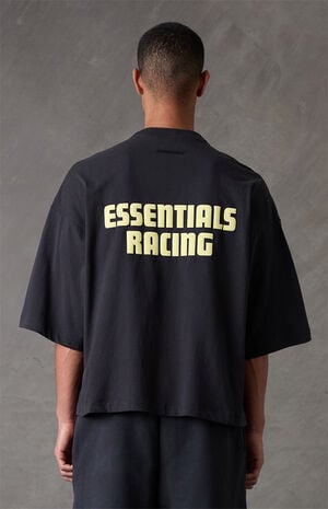 Vintage Black Racing Merch T-Shirt image number 4