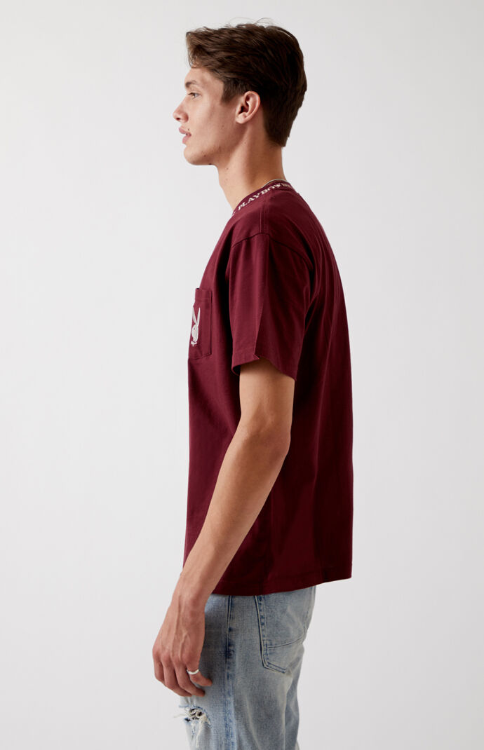 Playboy By Pacsun Collar Logo T Shirt At Pacsun Com
