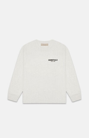 Light Oatmeal Long Sleeve T-Shirt image number 1
