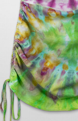 Upcycled Drawstring Dress image number 4