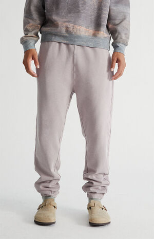 Mauve Wash Relaxed Sweatpants image number 1