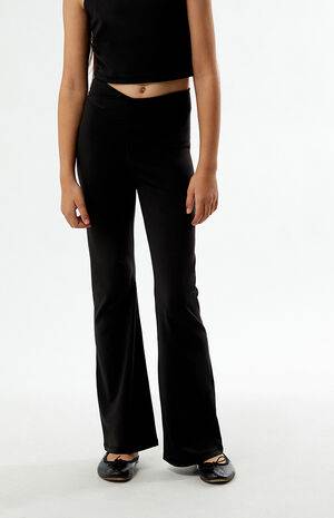 PAC WHISPER Active Crossover Flare Yoga Pants image number 2