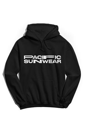 Pacific Sunwear Stretch Logo Hoodie