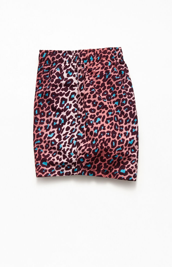 Leopard 15" Swim Trunks