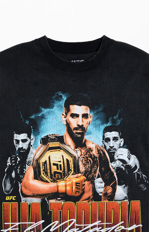 Ilia Topuria El Matador Strikes Gold Oversized T-Shirt image number 3