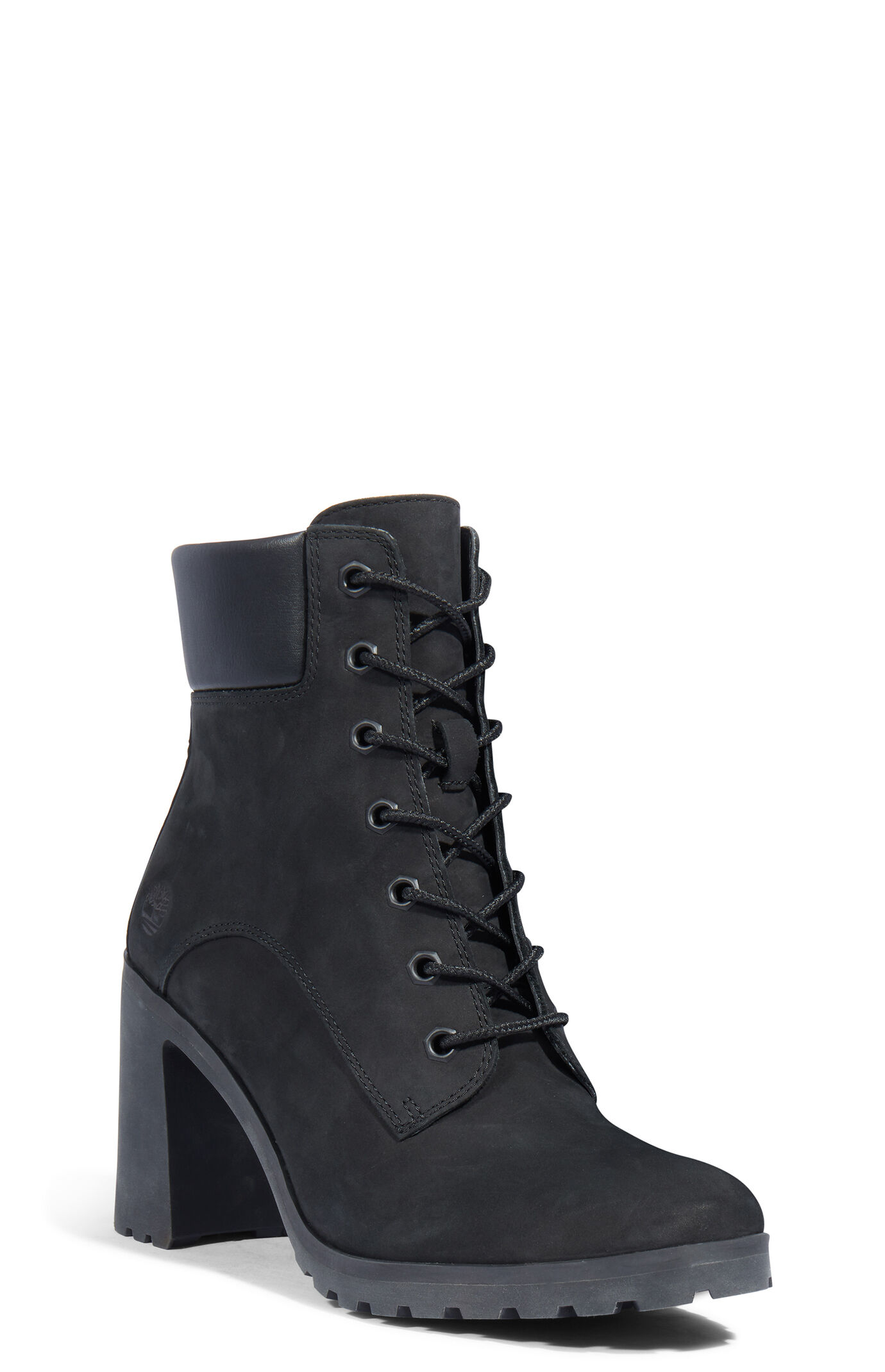 Timberland Women's Black Allington Mid Lace-Up Boots