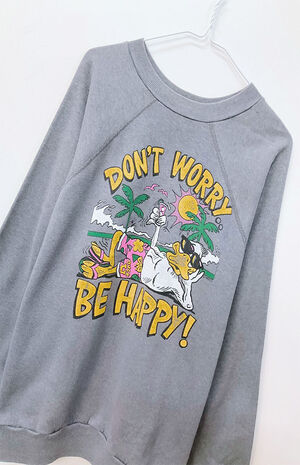 Don't Worry Be Happy Sweatshirt image number 2