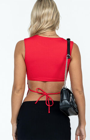 Eco Red Uzo Tank Top image number 3