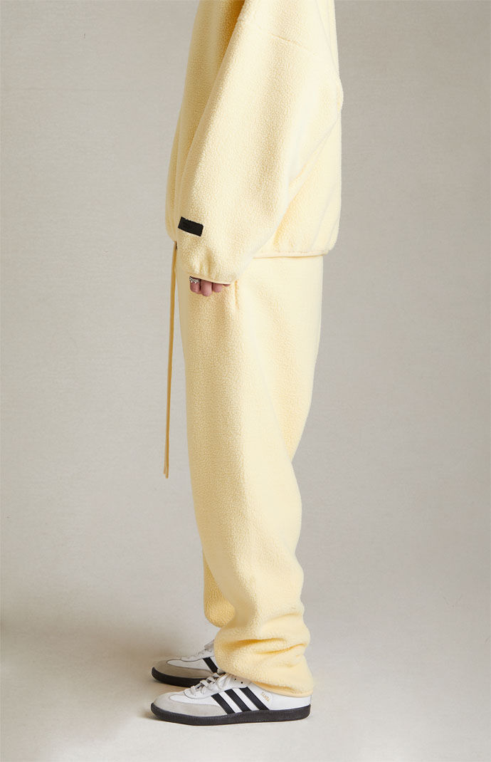 Fear of God Essentials Polar Fleece Short Garden Yellow