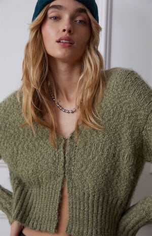 Fuzzy Cardigan image number 1