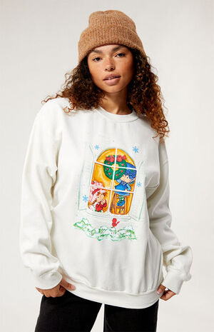 Snowy Window Crew Neck Sweatshirt image number 1