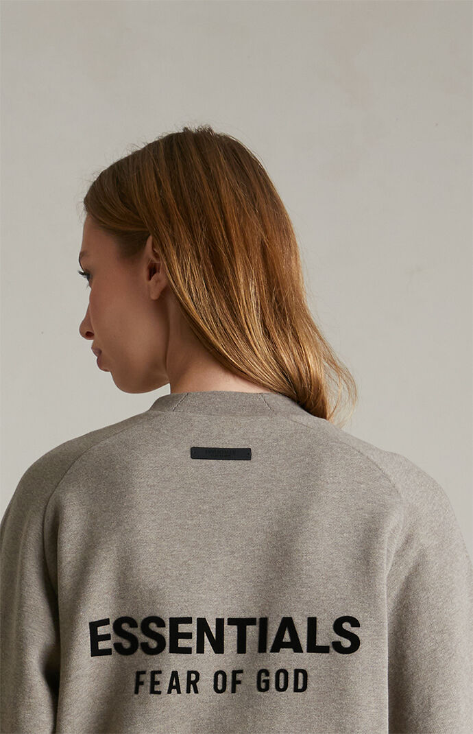 【FEAR OF GOD】FOG ESSENTIALS CLASSIC SWEATSHIRT トレーナー FEAR OF GOD FOG Essentials Crew Neck Sweatshirt Grey Men's - US