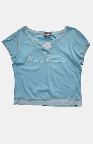2000s Harley Davidson V-Neck Baby T-Shirt image number 1