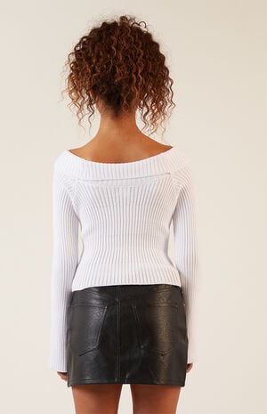 Lane Off-The-Shoulder Sweater image number 3