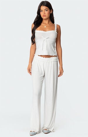 Sylvia Pointelle Tank Top image number 2