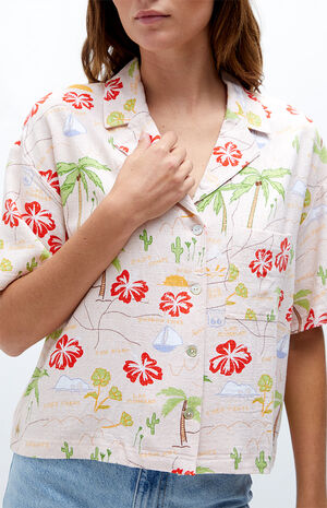 Linen Souvenir Camp Shirt image number 2